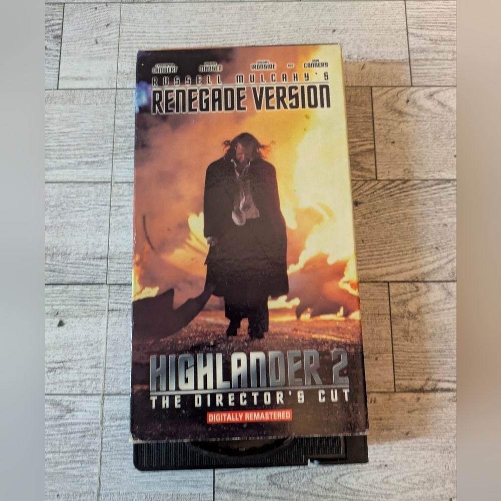 Highlander 2 VHS Tape